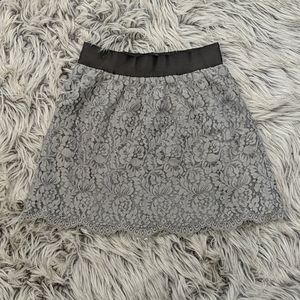 J.Crew Lace Mini Skirt